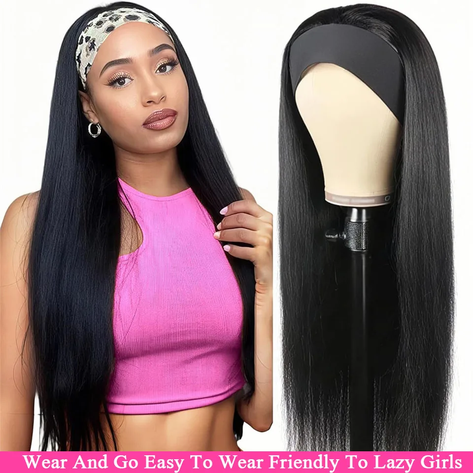 Straight Headband Wigs For Women Density180 Full Machine Made Headband Wigs 32inch Wear And Go Straight Glueless Wigs Human Hair
Straight Headband Wigs For Women Density180 Full Machine Made Headband Wigs 32inch Wear And Go Straight Glueless Wigs Human Hair
