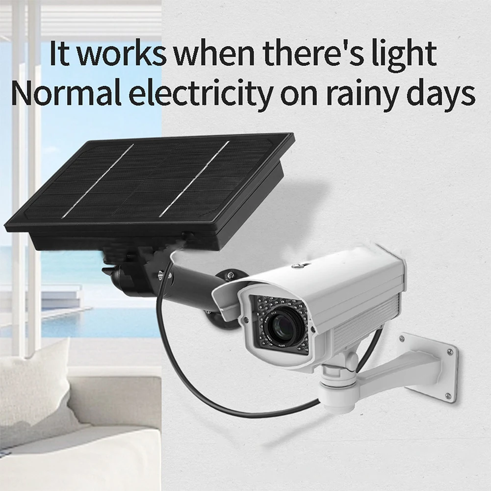 4W Waterproof Solar Panel with Built in Batteries 5V 2 4A Output for Continuous Power Supply to Outdoor Security Systems
4W Waterproof Solar Panel with Built in Batteries 5V 2 4A Output for Continuous Power Supply to Outdoor Security Systems