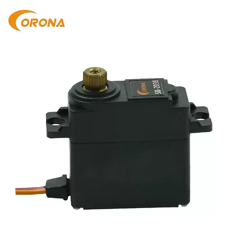 Corona SB2038 SBUS Servo - 4.6kg (63.8 Oz/in), 0.14 Sec - 22g for RC Model
Corona SB2038 SBUS Servo - 4.6kg (63.8 Oz/in), 0.14 Sec - 22g for RC Model