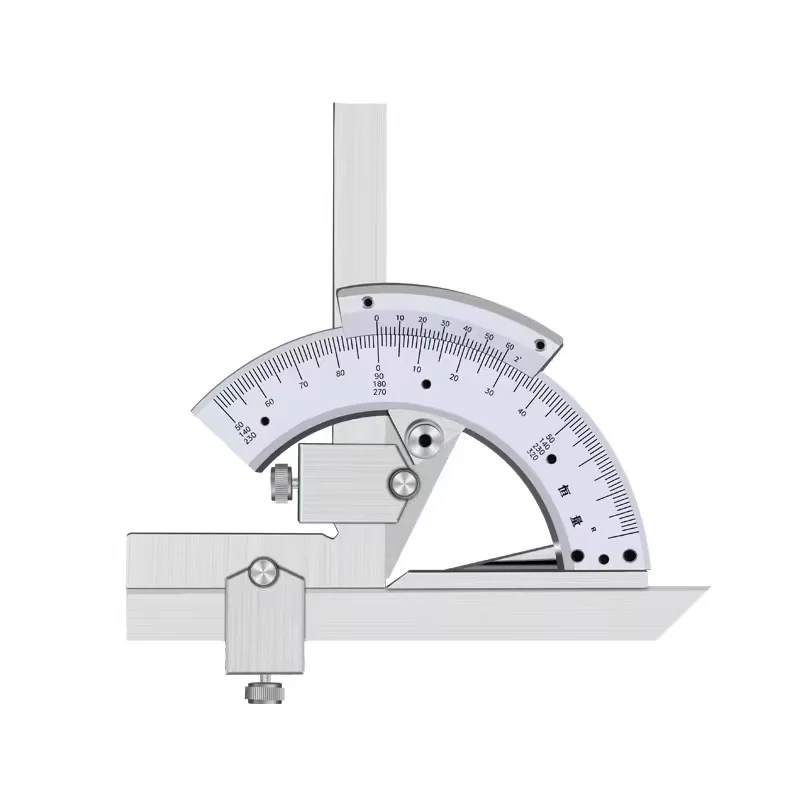 Universal Precision Bevel Protractor 0-320° Angle Finder Vernier Scale for Machining Wholesale
Universal Precision Bevel Protractor 0-320° Angle Finder Vernier Scale for Machining Wholesale