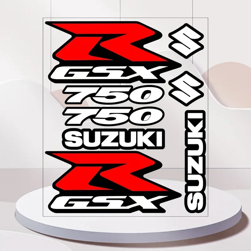 Светоотражающая наклейка Suzuki GSXR750 с логотипом для мотоцикла GSX R750, комплект наклеек
Светоотражающая наклейка Suzuki GSXR750 с логотипом для мотоцикла GSX R750, комплект наклеек