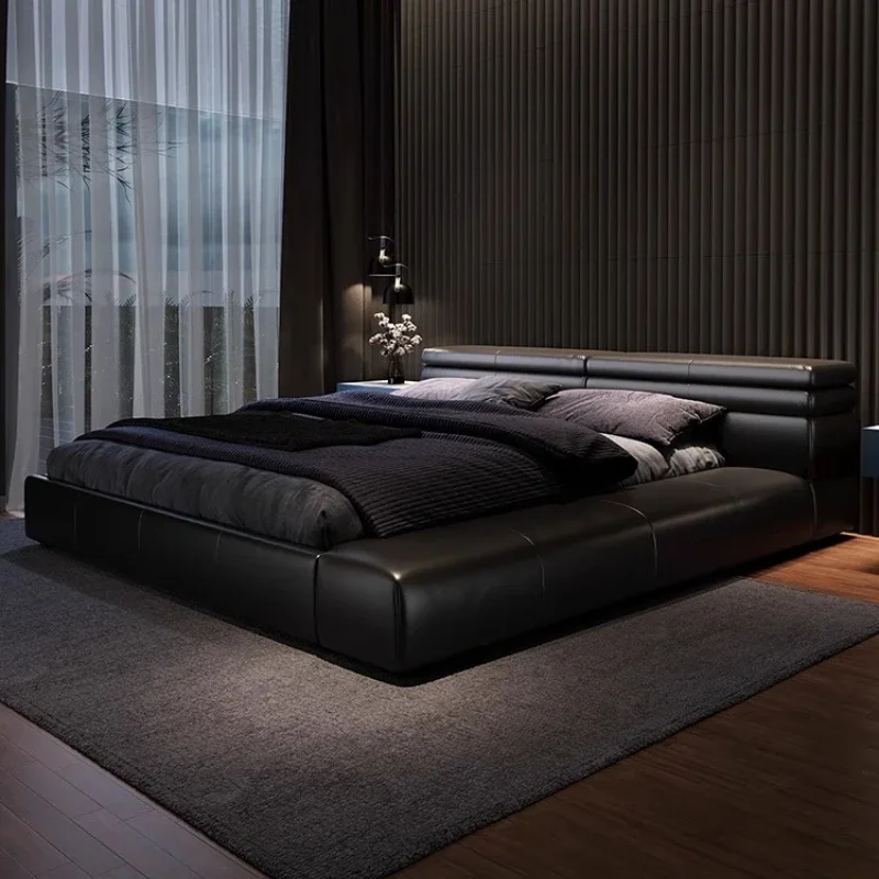 150x200 180x200cm Double Bed Frame Beds Bedroom Furniture Nordic Modern Italian Minimalist Leather Napa Leather Storage Soft Bag
150x200 180x200cm Double Bed Frame Beds Bedroom Furniture Nordic Modern Italian Minimalist Leather Napa Leather Storage Soft Bag