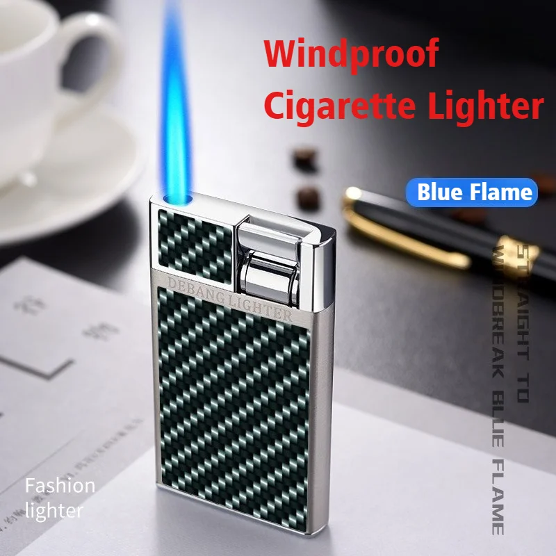 2025 New Cigar Igniter Butane Inflatable Lighter Windproof Blue Fire Metal Open Flame Cigarettes Lighters & Smoking Accessories
2025 New Cigar Igniter Butane Inflatable Lighter Windproof Blue Fire Metal Open Flame Cigarettes Lighters & Smoking Accessories