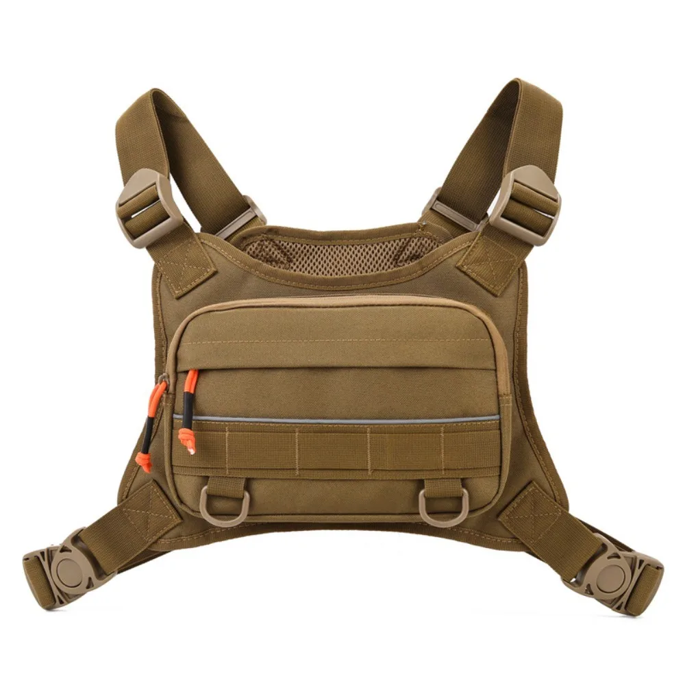 NEW Chest Bag Oxford cloth Large Capacity Running Front Vest Backpack Cycling vest bag for Men
NEW Chest Bag Oxford cloth Large Capacity Running Front Vest Backpack Cycling vest bag for Men