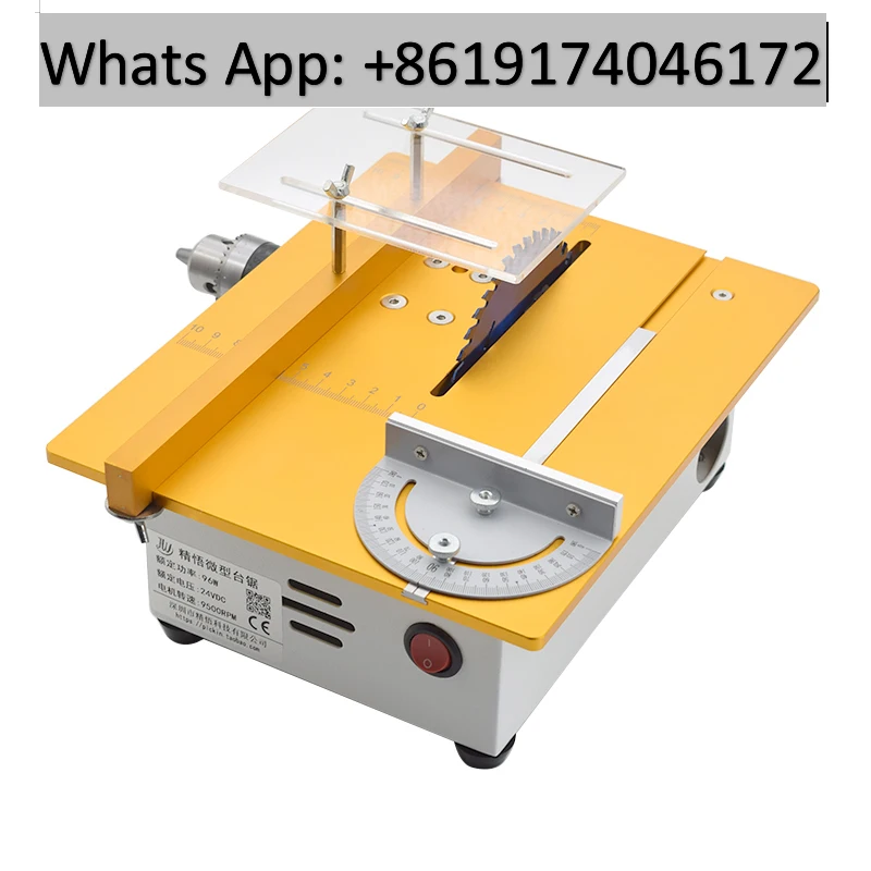 Multifunctional desktop micro table saw 997 high power woodworking chainsaw manual push table cutting machine
Multifunctional desktop micro table saw 997 high power woodworking chainsaw manual push table cutting machine