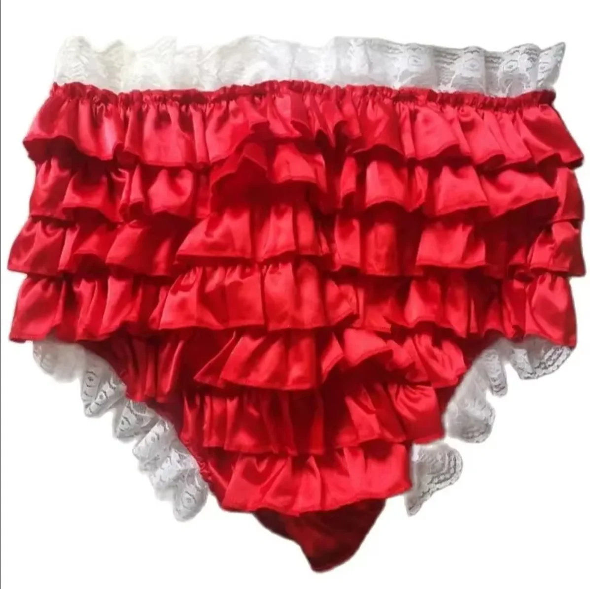 French Sexy Adult Custom Fetishist Cross Dressing Sissy Smooth Satin Lace Edging Multi-layer Pleated Triangle Shorts
French Sexy Adult Custom Fetishist Cross Dressing Sissy Smooth Satin Lace Edging Multi-layer Pleated Triangle Shorts