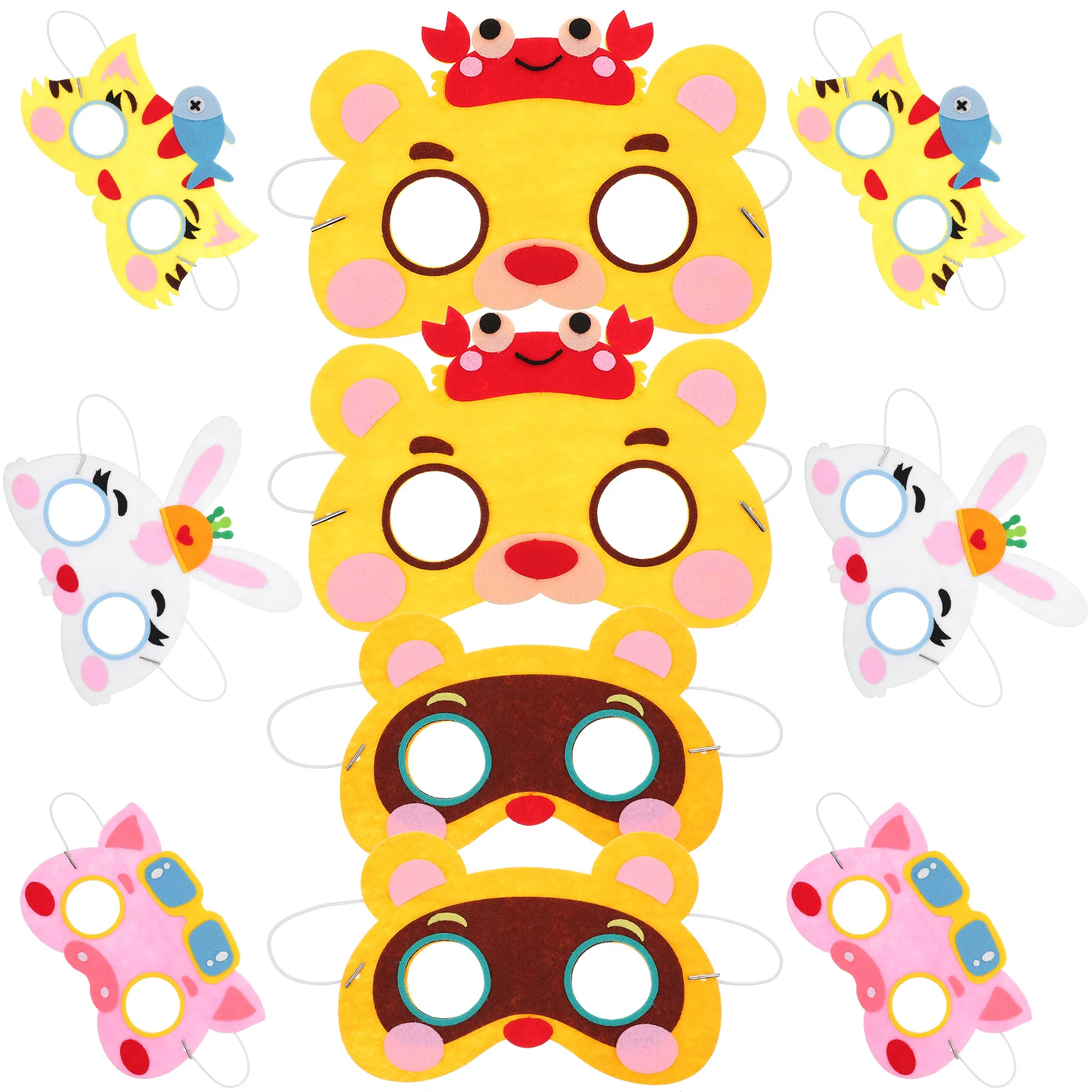 10 Pcs Animal Mask Party Favors Including Masks Costume Bunny Kids Masquerade Non-woven Cloth for
10 Pcs Animal Mask Party Favors Including Masks Costume Bunny Kids Masquerade Non-woven Cloth for