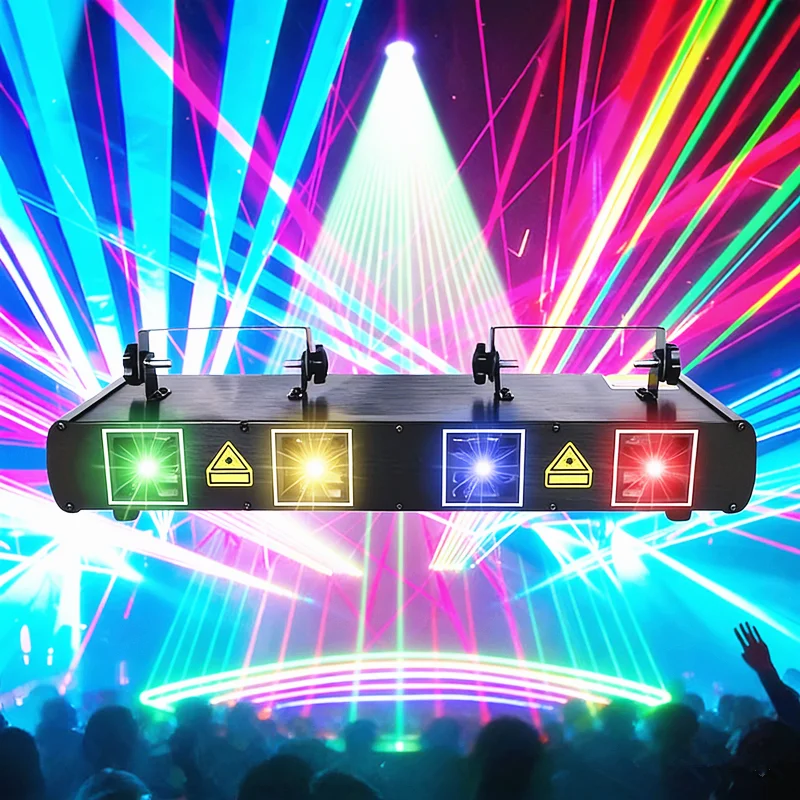 Disco party lights DMX512 sound control function,equipped with4headlight flash beam, suitable for creating atmosphere at parties
Disco party lights DMX512 sound control function,equipped with4headlight flash beam, suitable for creating atmosphere at parties