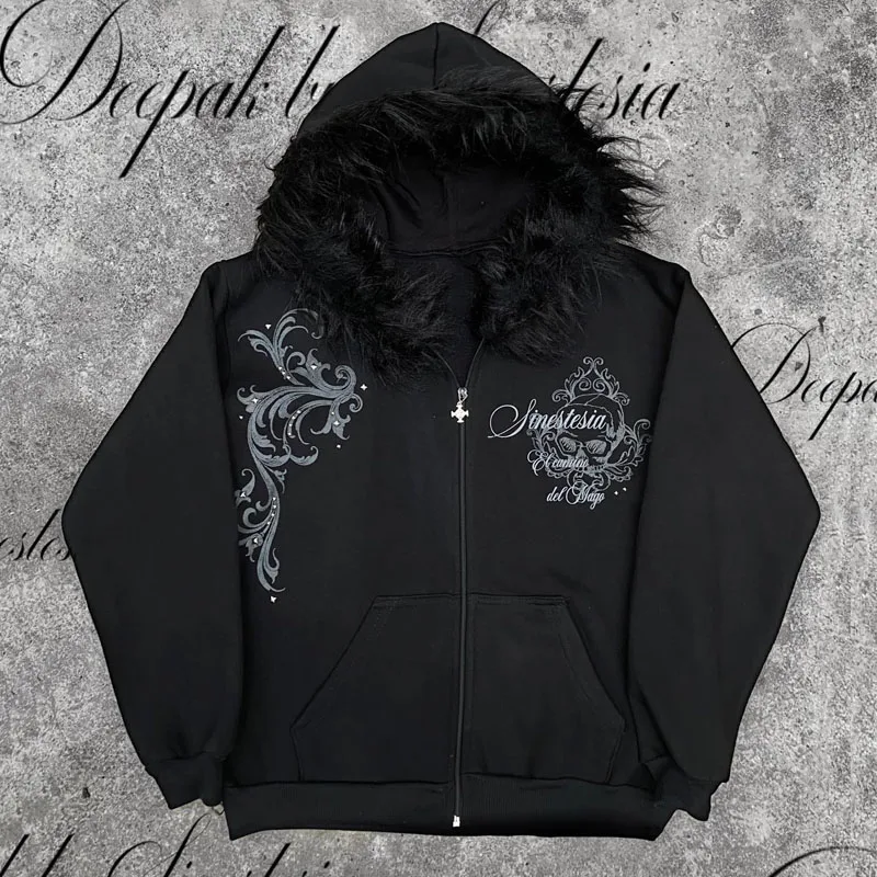 Осенне-зимняя свободная толстовка с капюшоном и круглым вырезом в американском минималистском стиле на молнии с длинными рукавами
Осенне-зимняя свободная толстовка с капюшоном и круглым вырезом в американском минималистском стиле на молнии с длинными рукавами