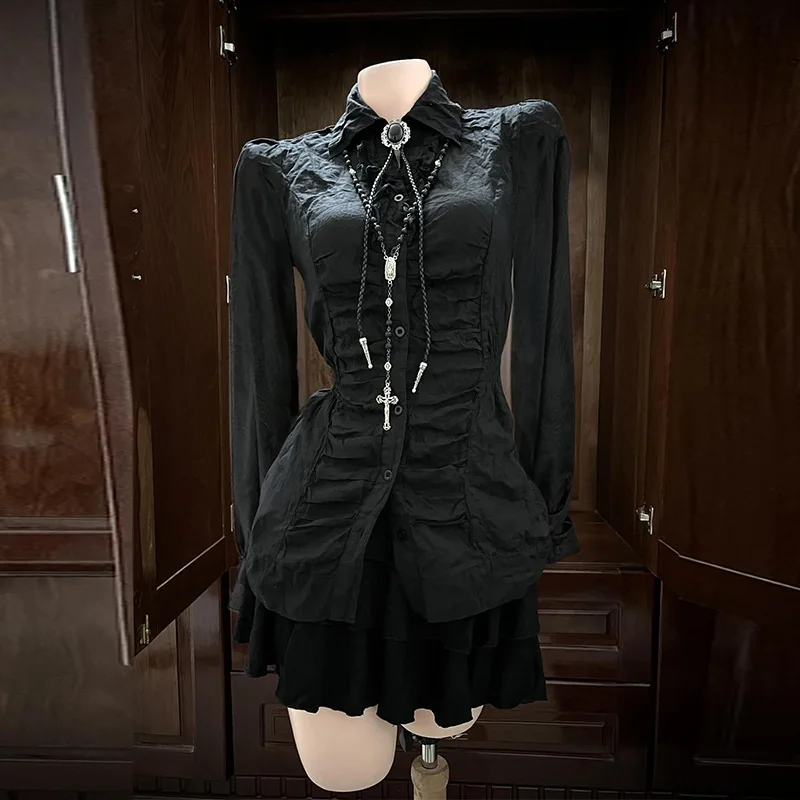 Original Vintage Bla Long Sve irt Ele Personali Design Faionable Top Autumn Season Polyester Fiber Commu...
Original Vintage Bla Long Sve irt Ele Personali Design Faionable Top Autumn Season Polyester Fiber Commu...