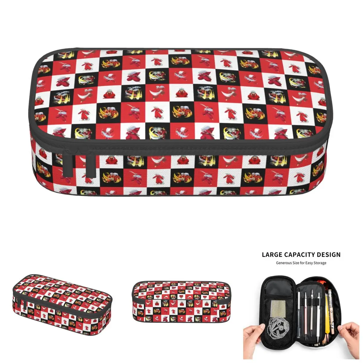 Manga Inuyasha Checkered Plaid School Pencil Case Boys Girls Big Capacity Anime Pencil Bag Pouch Students Stationery
Manga Inuyasha Checkered Plaid School Pencil Case Boys Girls Big Capacity Anime Pencil Bag Pouch Students Stationery