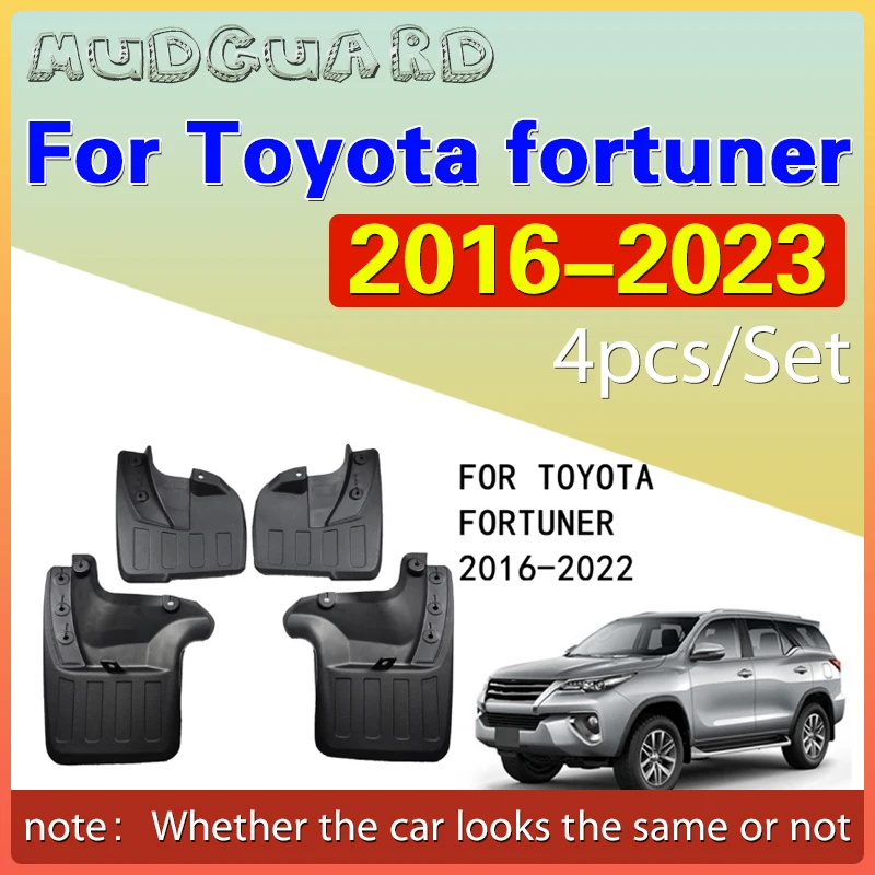 FOR Toyota Fortuner 2016 2017 2018 2019 2020 2021 2022 2023 Mudflaps Fender Mud Flap Guards Splash Mudguard Car Accessories 4pcs
FOR Toyota Fortuner 2016 2017 2018 2019 2020 2021 2022 2023 Mudflaps Fender Mud Flap Guards Splash Mudguard Car Accessories 4pcs
