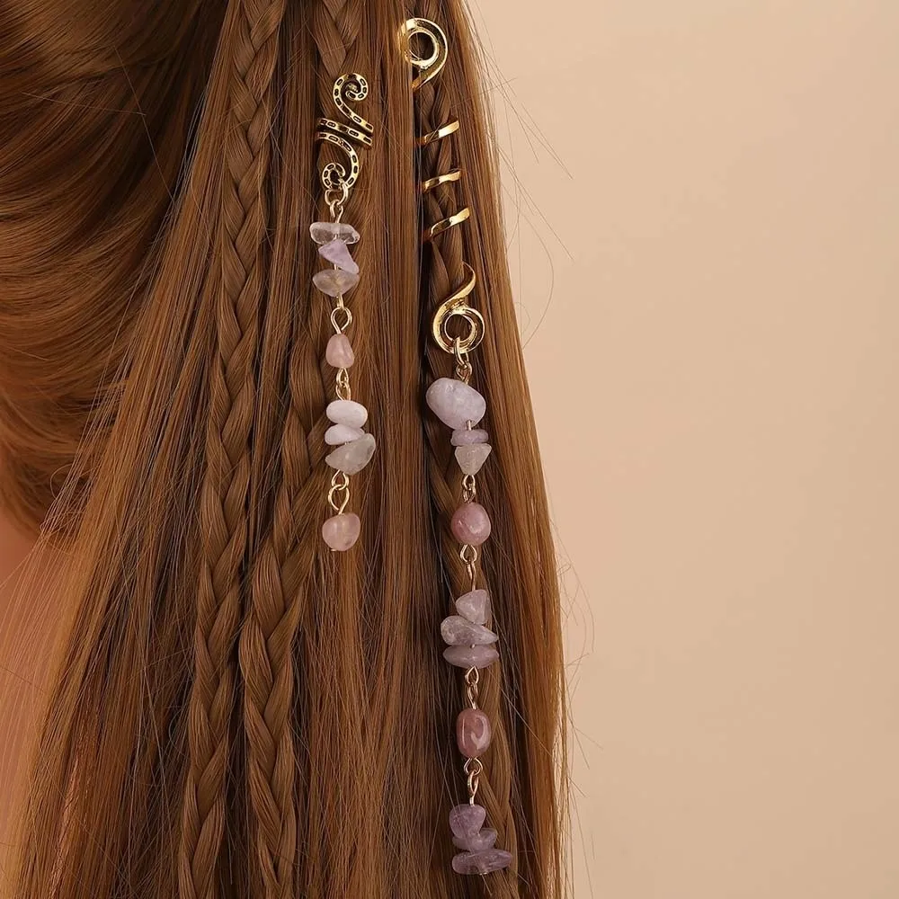 Styling Hair Accessories Dreadlock Hair Jewelry Metal Braid Headdress Hip-hop Dangle Dreadlock Side Clip Long Tassel Spiral
Styling Hair Accessories Dreadlock Hair Jewelry Metal Braid Headdress Hip-hop Dangle Dreadlock Side Clip Long Tassel Spiral