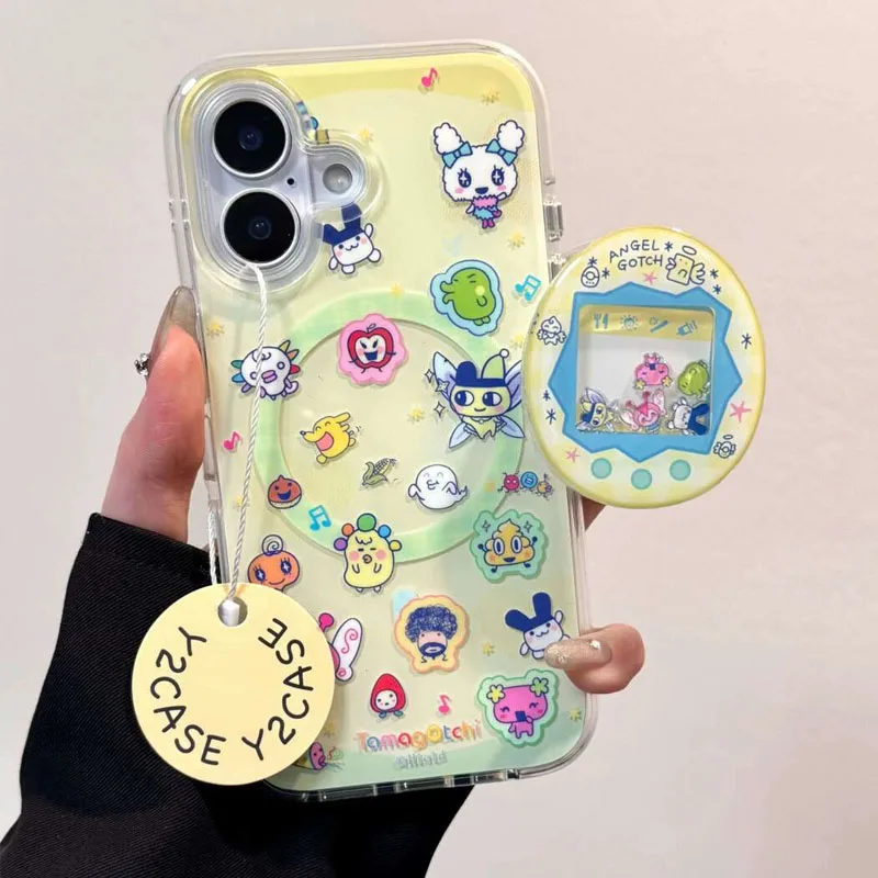 2026 New Tamagotchi Phone Case Battery Pet Imd Mobile Phone Case Cartoon Cute Suitable For Iphone16promax Rocker Stand 15/14
2026 New Tamagotchi Phone Case Battery Pet Imd Mobile Phone Case Cartoon Cute Suitable For Iphone16promax Rocker Stand 15/14
