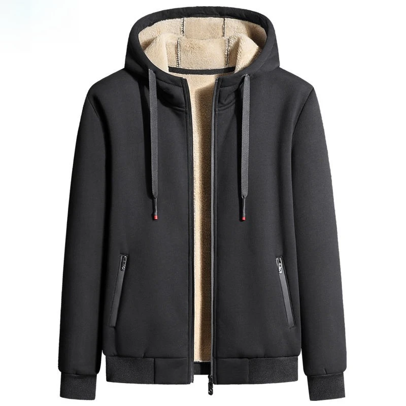 Men's Pure Cotton Wool Hat Sweatshirt Outdoor Windproof Warm Jacket Casual Zipper High Quality Hoodies Lamb Velvet Cardigan Coat
Men's Pure Cotton Wool Hat Sweatshirt Outdoor Windproof Warm Jacket Casual Zipper High Quality Hoodies Lamb Velvet Cardigan Coat