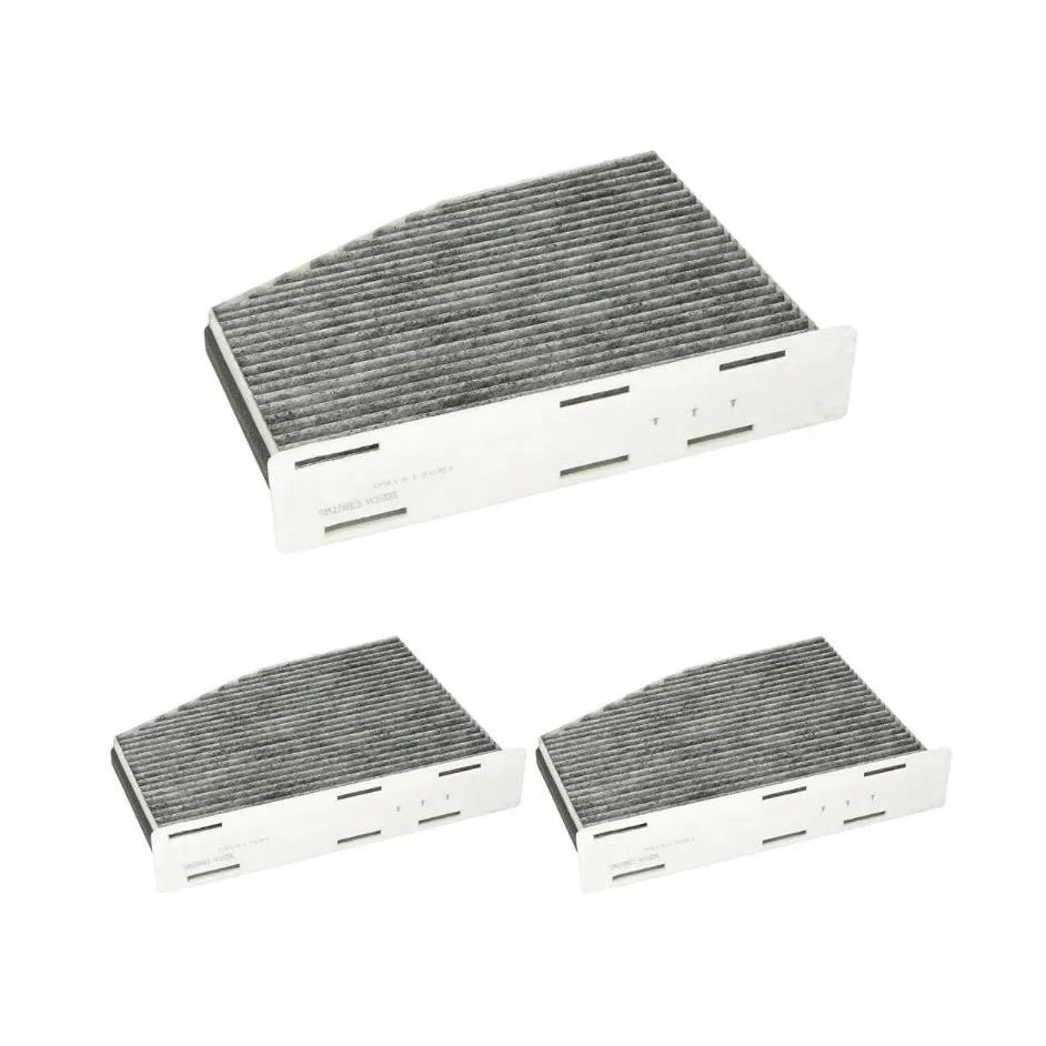 3pcs Cabin Filter for Select Audi A3, Q3, TT; Volkswagen Beetle, CC, Eos, Golf, GTI, Jetta, Passat, R32, Rabbit, Tiguan, Tiguan
3pcs Cabin Filter for Select Audi A3, Q3, TT; Volkswagen Beetle, CC, Eos, Golf, GTI, Jetta, Passat, R32, Rabbit, Tiguan, Tiguan