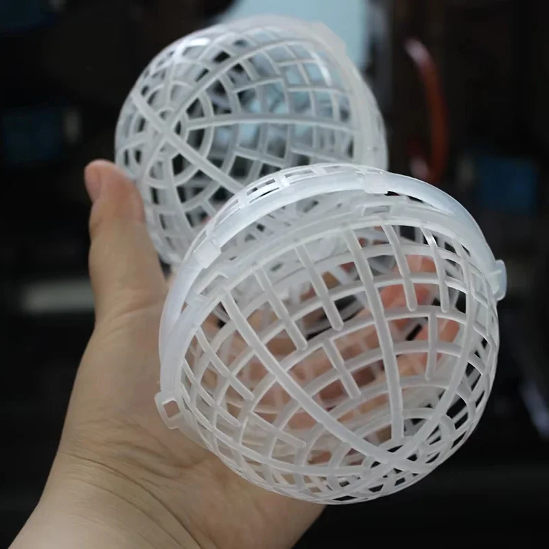 Sewage Wastewater Treatment PP Bio Suspended Plastic Cage Floating Ball With Filter Sponge
Sewage Wastewater Treatment PP Bio Suspended Plastic Cage Floating Ball With Filter Sponge