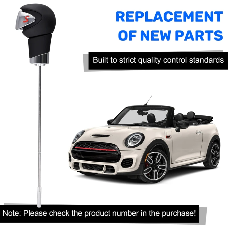 25167584237 Ручка рычага автоматического переключения передач для BMW MINI Cooper R56 R57 R58 R59 R60 R61 Внутренний рычаг переключения передач
25167584237 Ручка рычага автоматического переключения передач для BMW MINI Cooper R56 R57 R58 R59 R60 R61 Внутренний рычаг переключения передач