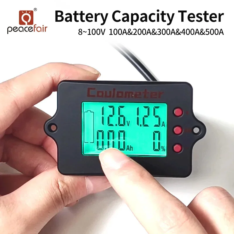 PZEM-037 waterproof LCD Battery Monitor Gauge with State of Charge dischar Voltage Current Display for Lithium Lead Acid 12V 24V
PZEM-037 waterproof LCD Battery Monitor Gauge with State of Charge dischar Voltage Current Display for Lithium Lead Acid 12V 24V