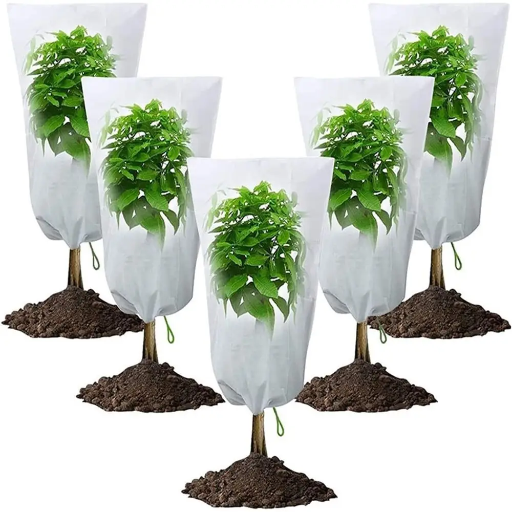 Melairya 5 Packs Plant Covers reeze Protection, rost Cloth with Dstring, Shrub Winter Tree Cover or Cold rost reeze Bird Prevent
Melairya 5 Packs Plant Covers reeze Protection, rost Cloth with Dstring, Shrub Winter Tree Cover or Cold rost reeze Bird Prevent