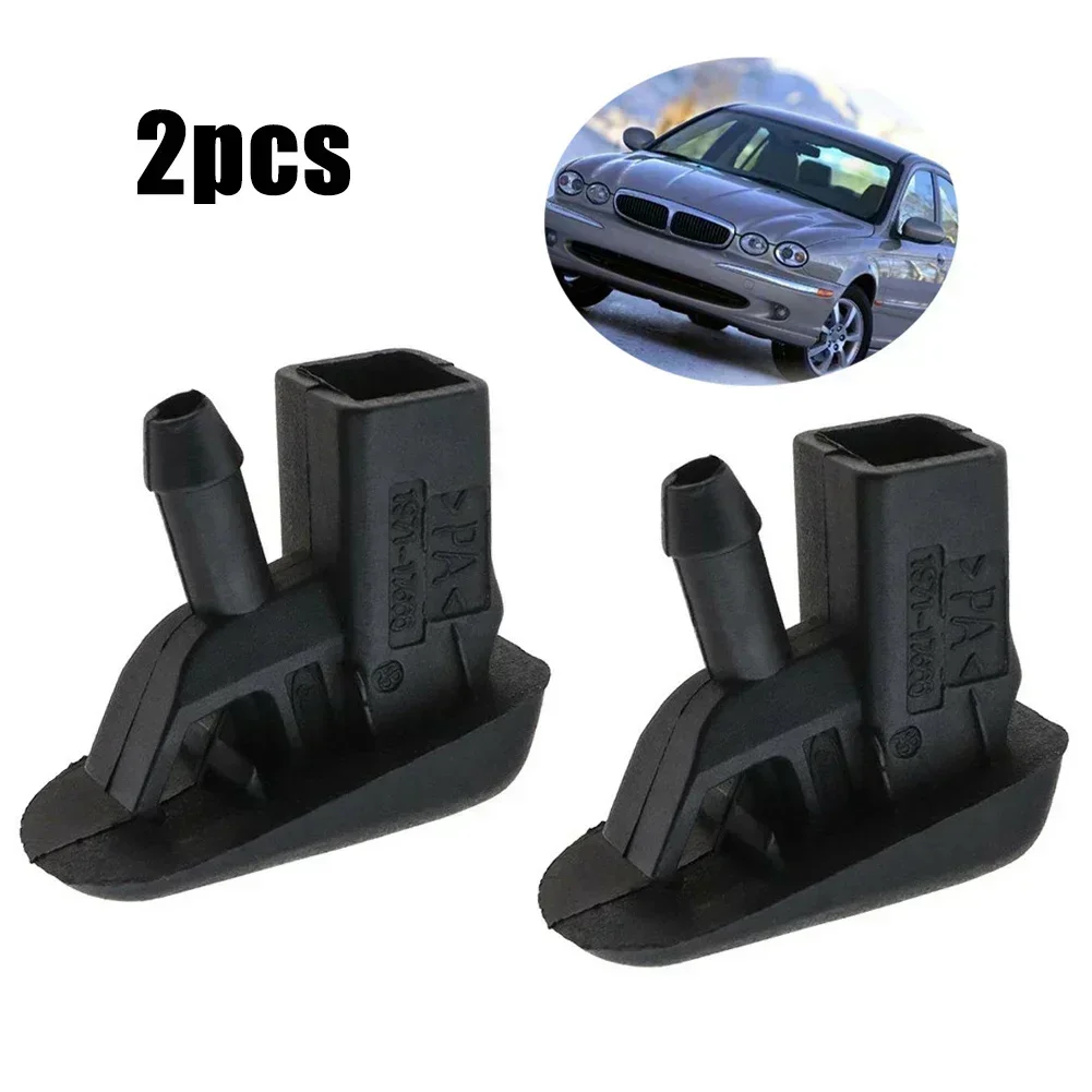 2pcs Car Tools Windscreen Washer Jet Spray Nozzles Water Spray Plastic Black Fit For X-Type 2001-2010 Car Accessories
2pcs Car Tools Windscreen Washer Jet Spray Nozzles Water Spray Plastic Black Fit For X-Type 2001-2010 Car Accessories