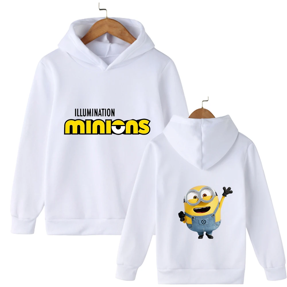 Cartoon Printed Minions Children's Hoodie Casual Shirt Quality Comfortable Lightweight Autumn Winter New Boys' Tops Kid Clothing
Cartoon Printed Minions Children's Hoodie Casual Shirt Quality Comfortable Lightweight Autumn Winter New Boys' Tops Kid Clothing