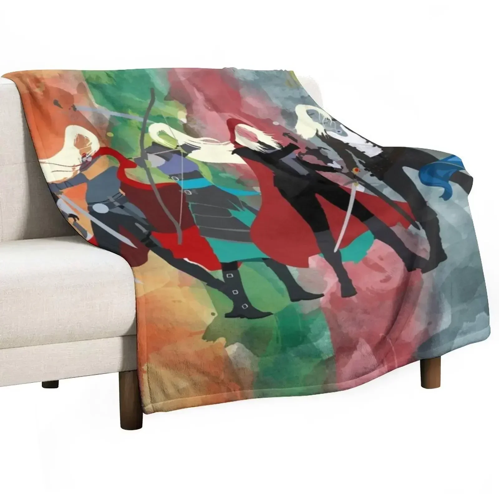 Throne of Glass Series Watercolor Throw Blanket Travel Size Cozy Blanket for Plane Train
Throne of Glass Series Watercolor Throw Blanket Travel Size Cozy Blanket for Plane Train