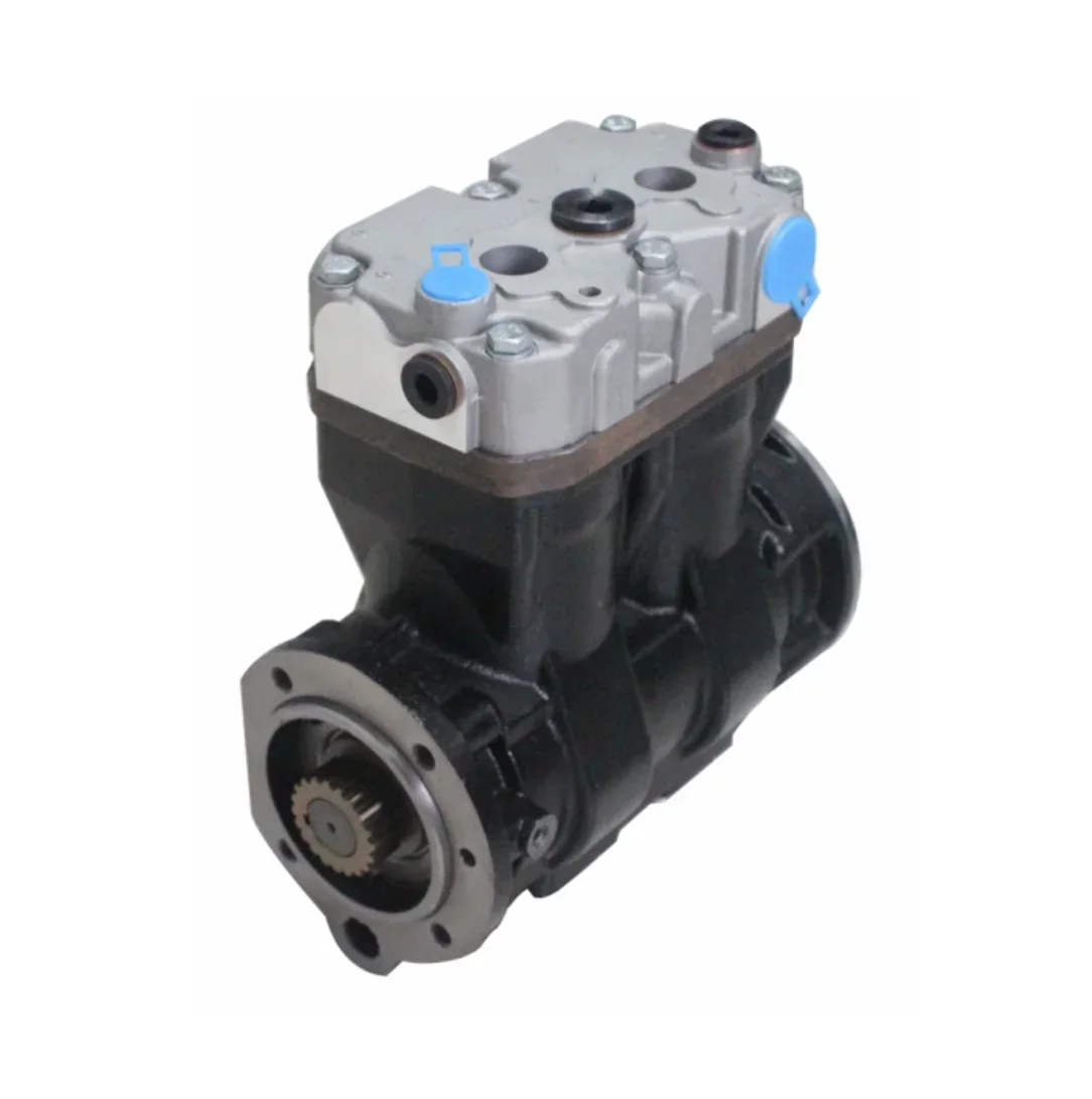 Truck Air Compressor Twin Cylinder Compressor for CUMMINS ISM Engine OE 4071225 5257958 3411777 LP4871 K035001N00 1194456
Truck Air Compressor Twin Cylinder Compressor for CUMMINS ISM Engine OE 4071225 5257958 3411777 LP4871 K035001N00 1194456