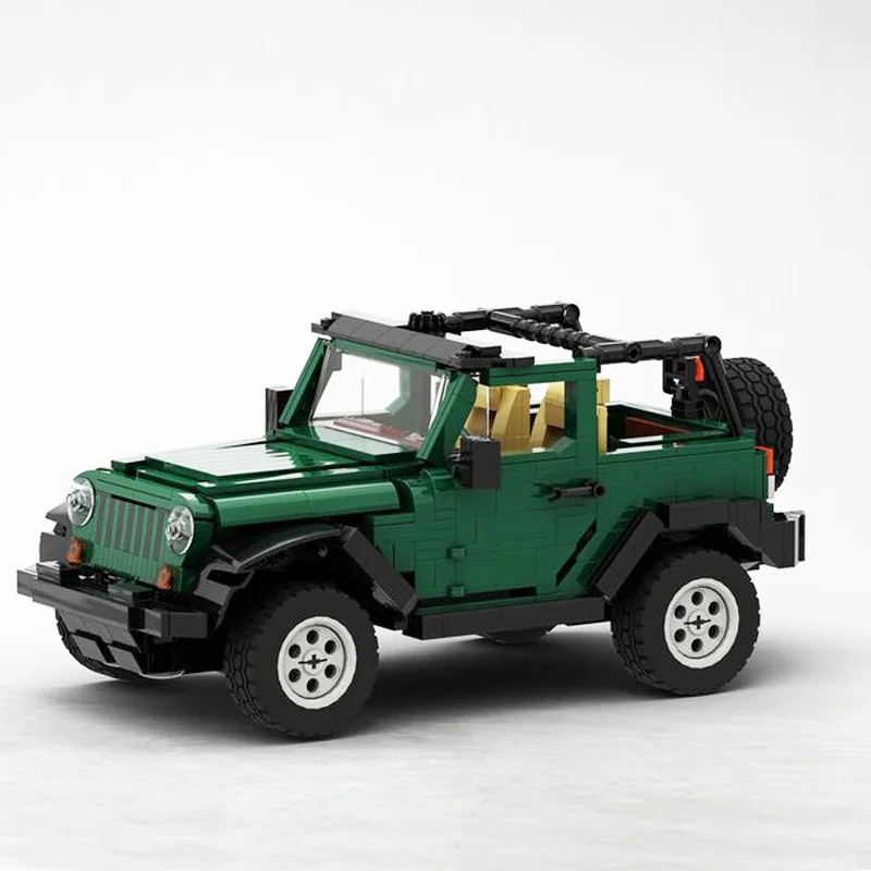 New 896PCS Classic JEEP JK 2-door convertible City Off-road Car model DIY creative ideas childToy Birthday Gift Technical blocks
New 896PCS Classic JEEP JK 2-door convertible City Off-road Car model DIY creative ideas childToy Birthday Gift Technical blocks