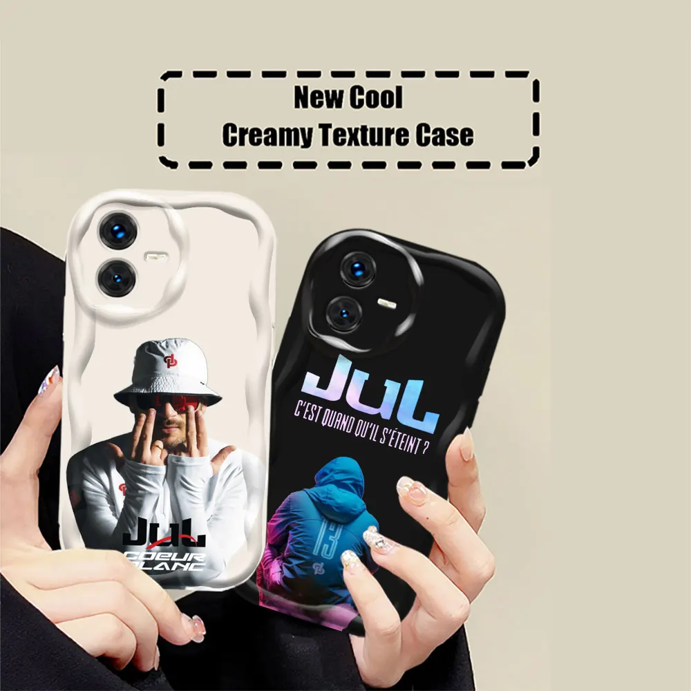 JuL C'est Pas Des Lol Rapper Case For VIVO Y100 Y93 Y91 Y85 Y78 Y77 Y76 Y73 Y50 Y36 Y35 Y28 Y22S Y21 Y21T Y20 Y19 3D Wave Cover
JuL C'est Pas Des Lol Rapper Case For VIVO Y100 Y93 Y91 Y85 Y78 Y77 Y76 Y73 Y50 Y36 Y35 Y28 Y22S Y21 Y21T Y20 Y19 3D Wave Cover