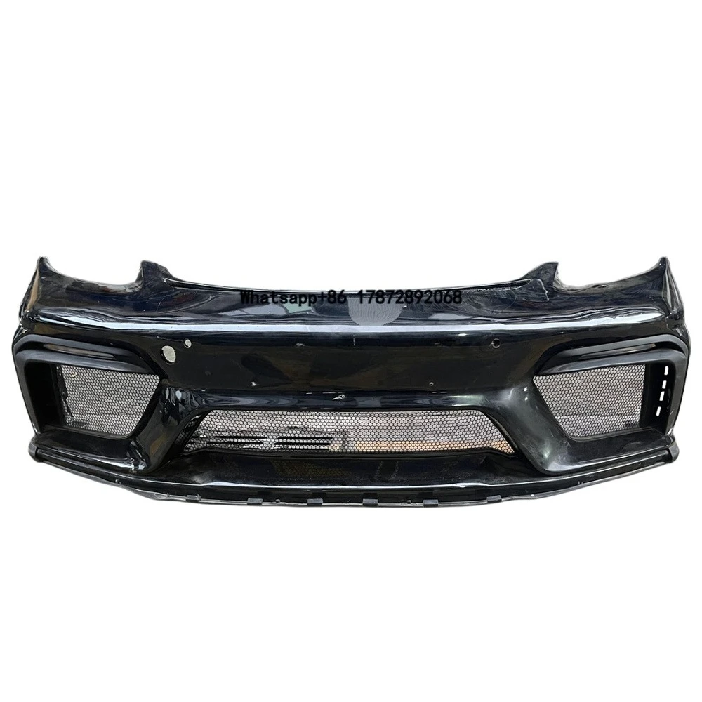 Body Kit for 718 GT4 Cayman Boxster: Front Bumper and Front Lip Replacement Parts for 2016-2023 Models.
Body Kit for 718 GT4 Cayman Boxster: Front Bumper and Front Lip Replacement Parts for 2016-2023 Models.
