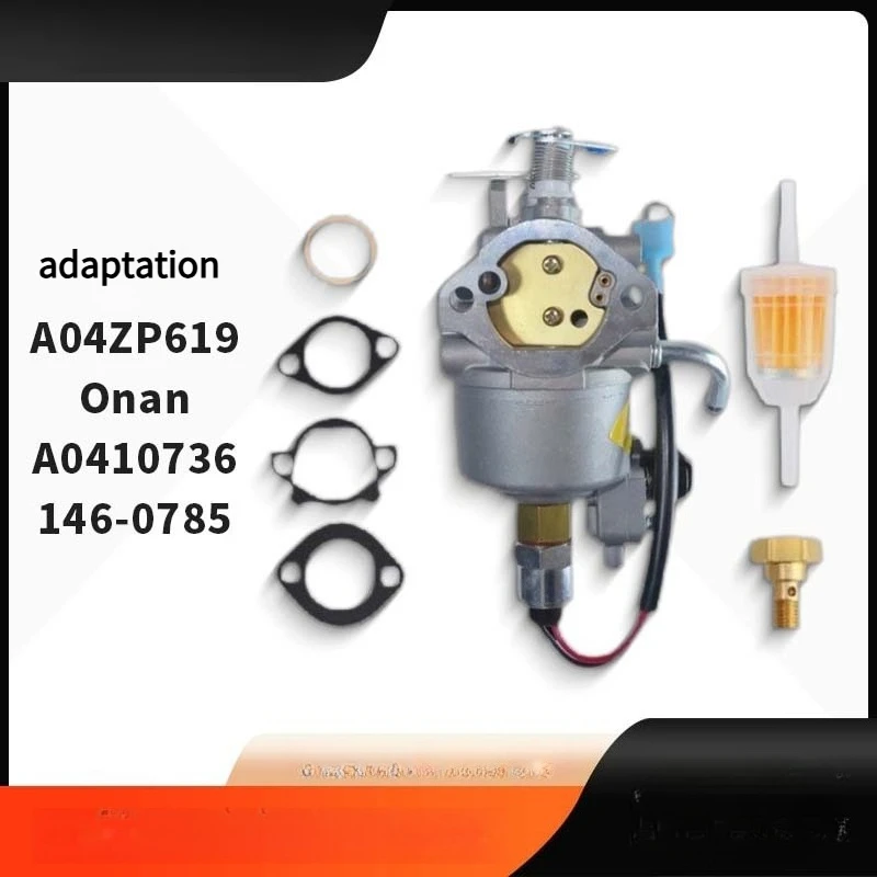 For Cummins Onan Generator Carburetor Kit, Replace A042P619 146-0785 146-0803, Fit 4KYFA26100 Series Models
For Cummins Onan Generator Carburetor Kit, Replace A042P619 146-0785 146-0803, Fit 4KYFA26100 Series Models