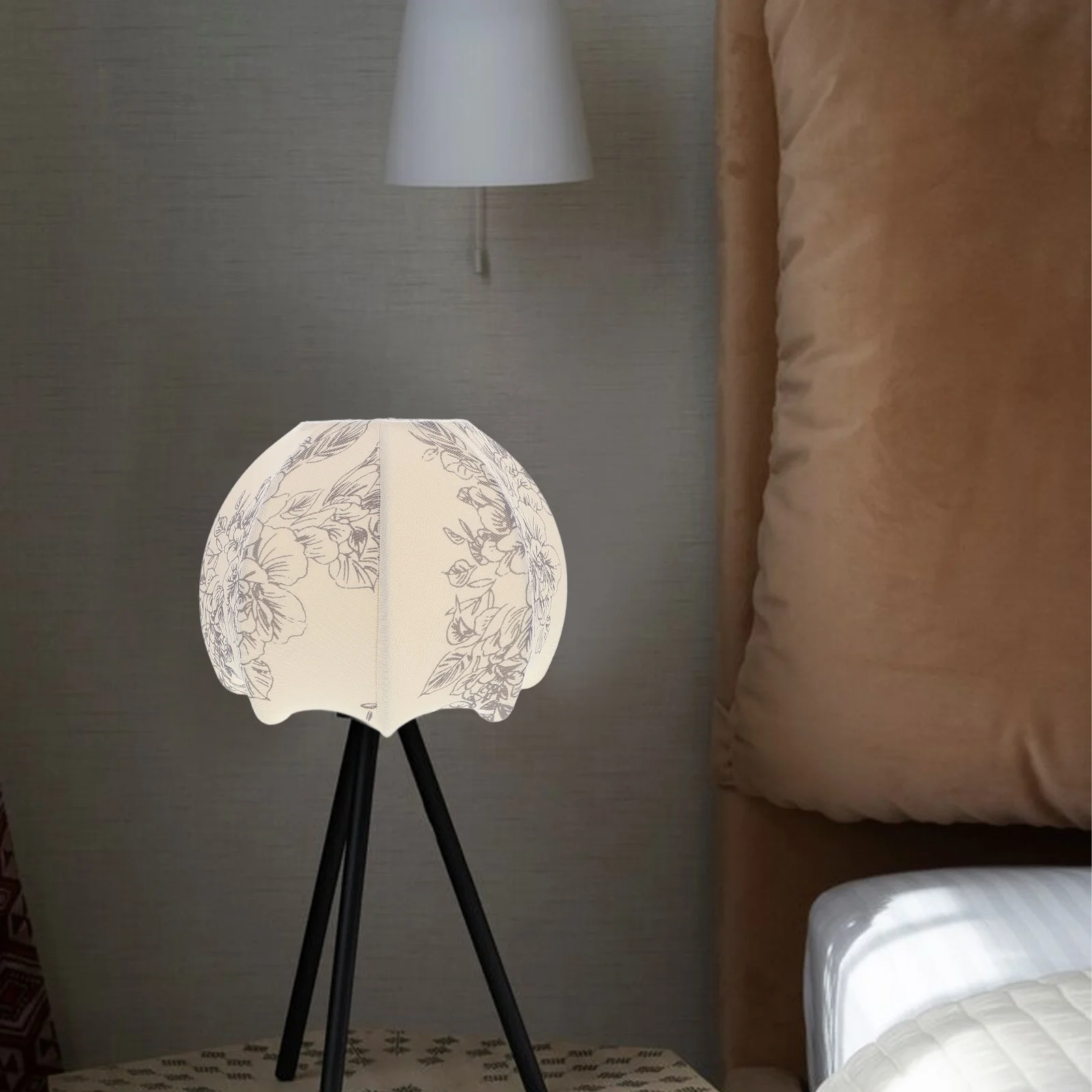 Cloth Floral Mushroom Lampshade Vintage Style Replacement Shade for Chandelier Ceiling Fan Floor Lamp Living Room Bedroom Rustic
Cloth Floral Mushroom Lampshade Vintage Style Replacement Shade for Chandelier Ceiling Fan Floor Lamp Living Room Bedroom Rustic