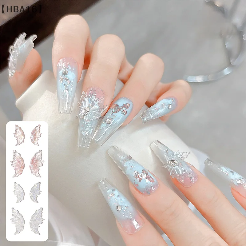 〔HBA16〕Butterfly Wings Nail Art Colorful Half-Wing Press-on Nails Diamond Decoration
〔HBA16〕Butterfly Wings Nail Art Colorful Half-Wing Press-on Nails Diamond Decoration