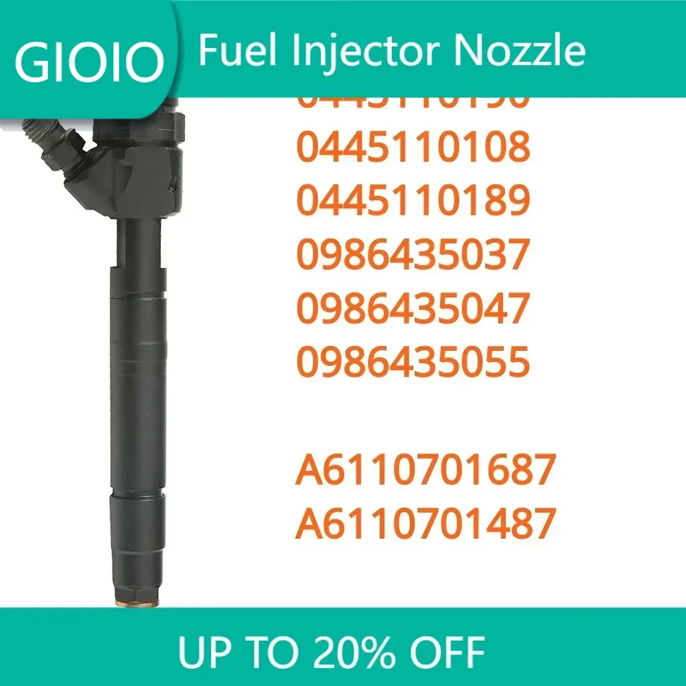 0445110190 0445110189 A6110701687 New Diesel Fuel Injector For Mercedes Benz Sprinter 5Cyl 1996-2006 Jeep Grand Cherokee
0445110190 0445110189 A6110701687 New Diesel Fuel Injector For Mercedes Benz Sprinter 5Cyl 1996-2006 Jeep Grand Cherokee