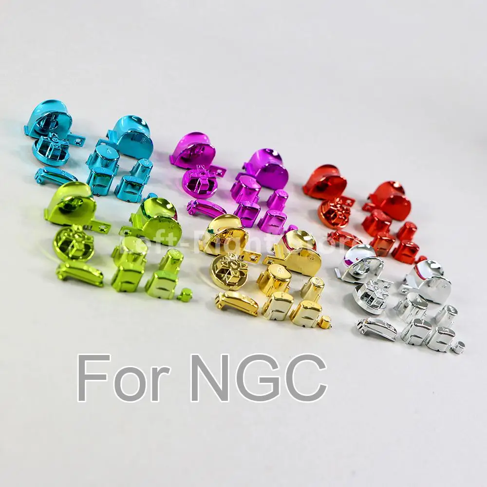 10sets Replacement For Gamecube NGC Game Controller Gold Plated Electroplating Button Keys ABXY L R D-pad Buttons Accessories
10sets Replacement For Gamecube NGC Game Controller Gold Plated Electroplating Button Keys ABXY L R D-pad Buttons Accessories