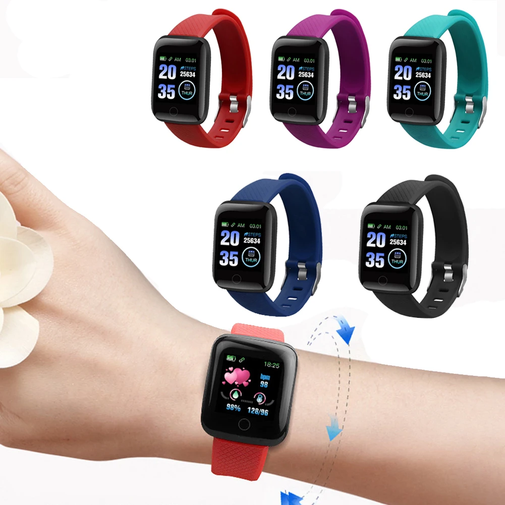 Men's Digital Watches116plus Bluetooth Sports Watch HD Color Screen Fitness/Health Monitor Long Standby Children's Wrist Watch
Men's Digital Watches116plus Bluetooth Sports Watch HD Color Screen Fitness/Health Monitor Long Standby Children's Wrist Watch