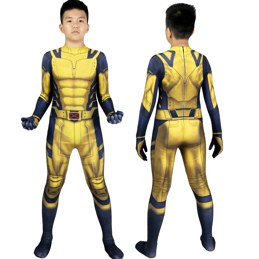 Halloween Carnival Costume Boys Outfit Wolf Logan Cosplay Stretchy Bodysuit
Halloween Carnival Costume Boys Outfit Wolf Logan Cosplay Stretchy Bodysuit