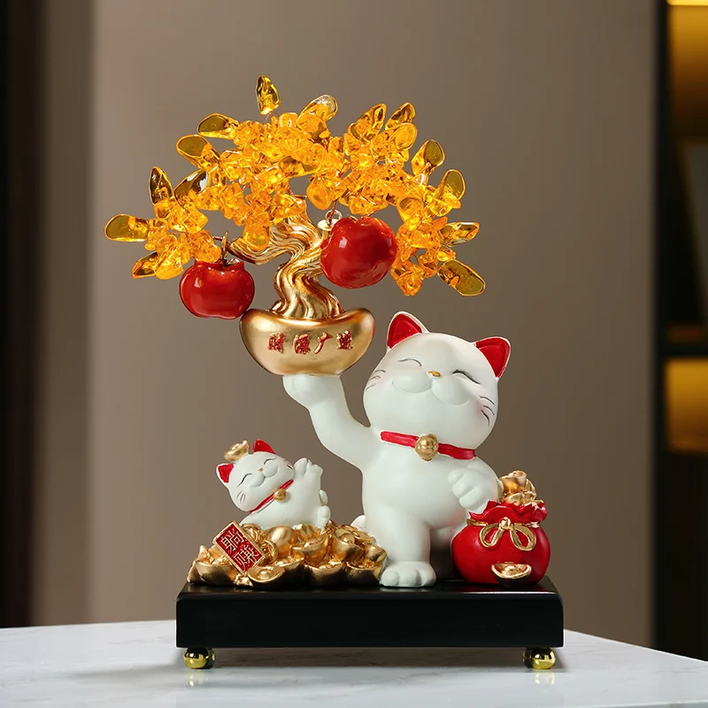 Home Resin Decoration Lucky Cat Home Office Desk Home Living Room Glass Display Cabinet Decoration Wine Cabinet Ornament
Home Resin Decoration Lucky Cat Home Office Desk Home Living Room Glass Display Cabinet Decoration Wine Cabinet Ornament