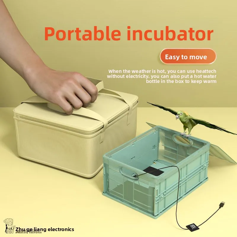 Pet Intelligent Automatic Air Heating Heating Incubator, Parrot, Young Bird, Fledgling Bird House Small Pet Winter Insulation
Pet Intelligent Automatic Air Heating Heating Incubator, Parrot, Young Bird, Fledgling Bird House Small Pet Winter Insulation