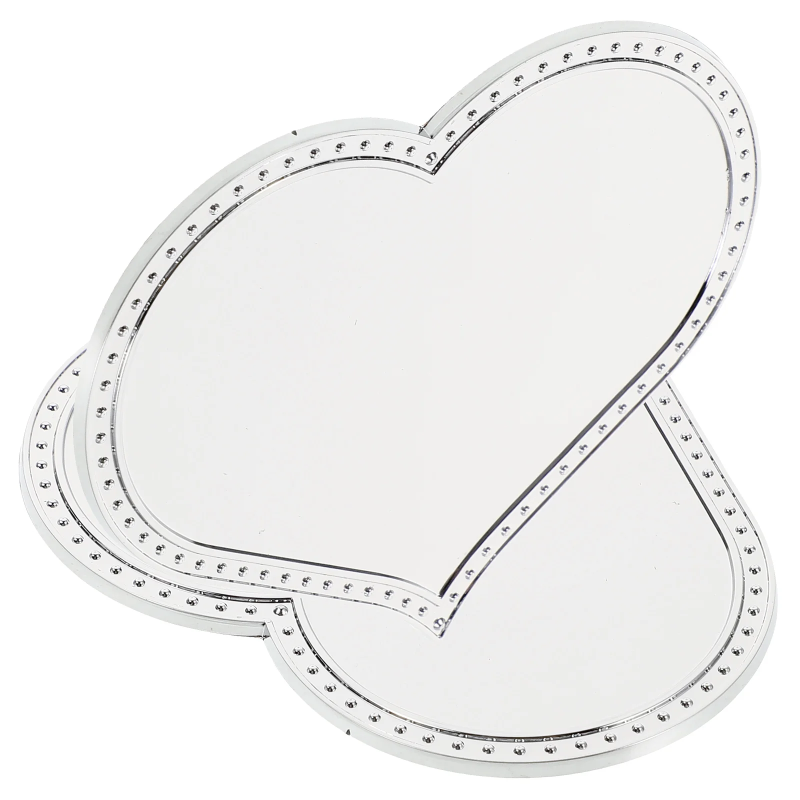 2Pcs Children Plastic Mirrors High Definition Safety Oval Vacuum Plating Kids Heart Shaped Portable Compact Mirror For Home
2Pcs Children Plastic Mirrors High Definition Safety Oval Vacuum Plating Kids Heart Shaped Portable Compact Mirror For Home