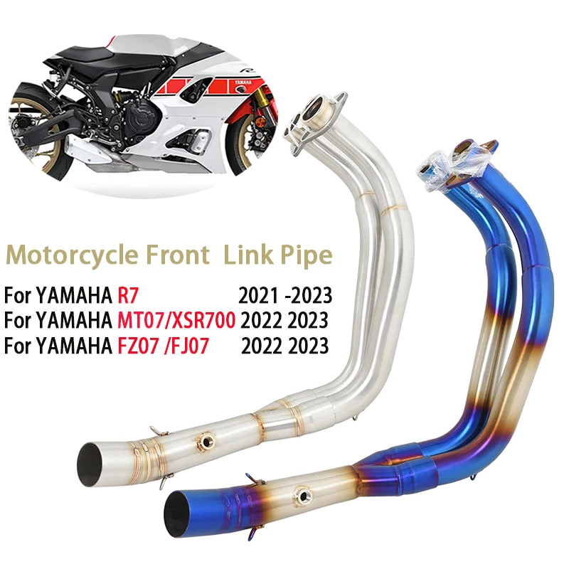 Слипоны для Yamaha YZF R7 MT-07 FZ07 FJ07 XSR700 2021 2022 - 2023 выхлопная система мотоцикла оригинальный диаметр Передняя звеньевая труба
Слипоны для Yamaha YZF R7 MT-07 FZ07 FJ07 XSR700 2021 2022 - 2023 выхлопная система мотоцикла оригинальный диаметр Передняя звеньевая труба