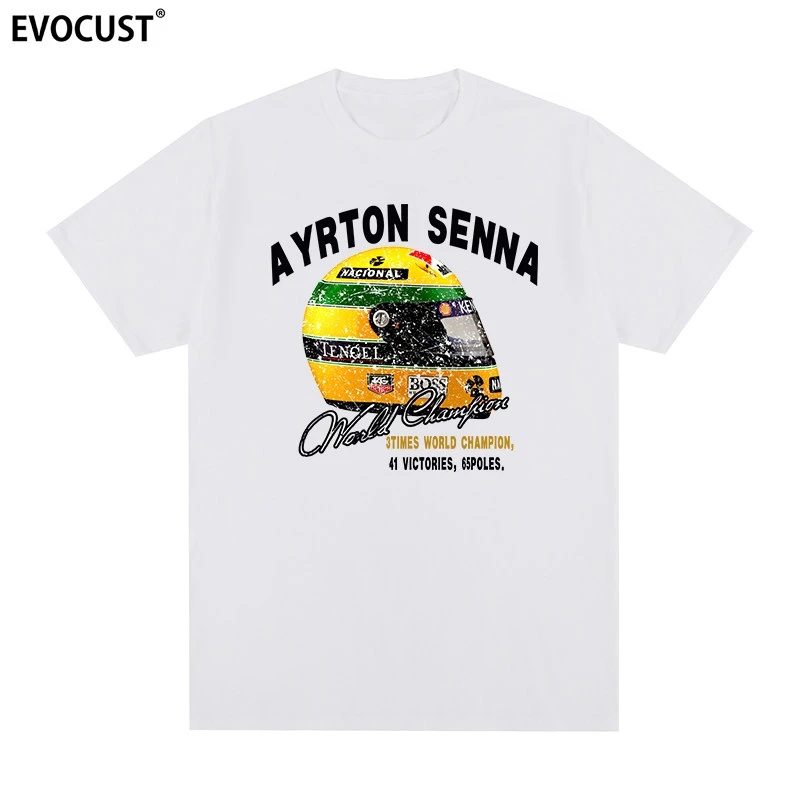 Helmet 3times World Champion Retro and Nostalgic Short-sleeved T-shirt for Men and Women Summer Pure Cotton Top
Helmet 3times World Champion Retro and Nostalgic Short-sleeved T-shirt for Men and Women Summer Pure Cotton Top