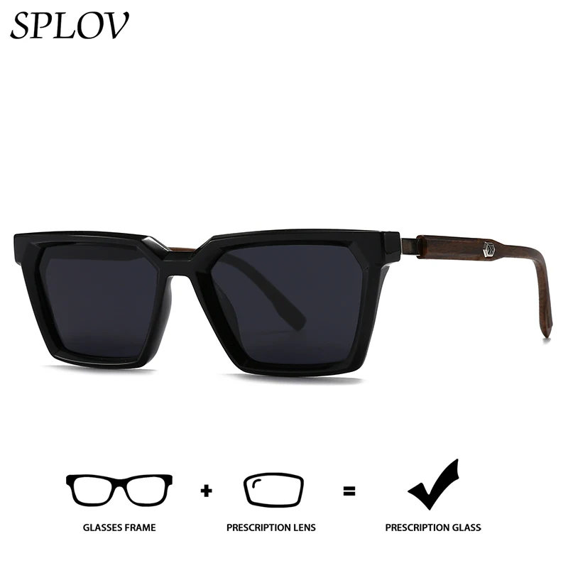 SPLOV Polarized Prescription Sunglasses Professionally Customized with Progressive Multifocal Lenses Women's Retro Sunglasses
SPLOV Polarized Prescription Sunglasses Professionally Customized with Progressive Multifocal Lenses Women's Retro Sunglasses