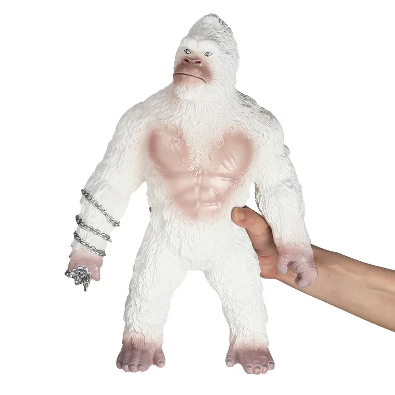 Children's simulation static animal model soft rubber toy movie large King Kong chimpanzee creative ornaments
Children's simulation static animal model soft rubber toy movie large King Kong chimpanzee creative ornaments
