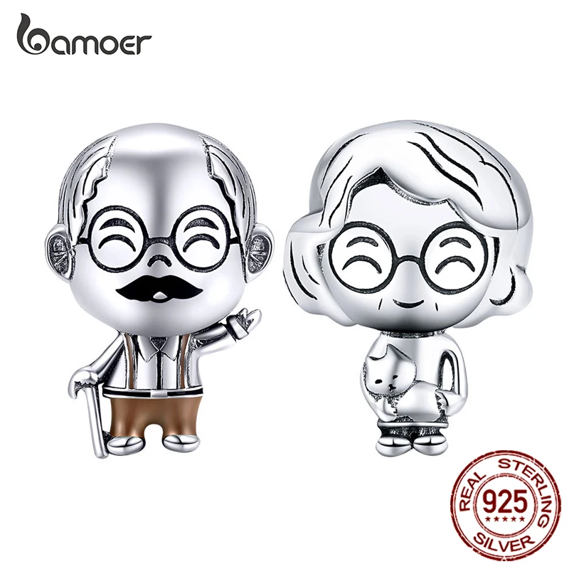 bamoer Family Collection Grandparents Real 925 Sterling Silver Grandpa Metal Charm for Bracelet Beads Accessories BSC175
bamoer Family Collection Grandparents Real 925 Sterling Silver Grandpa Metal Charm for Bracelet Beads Accessories BSC175