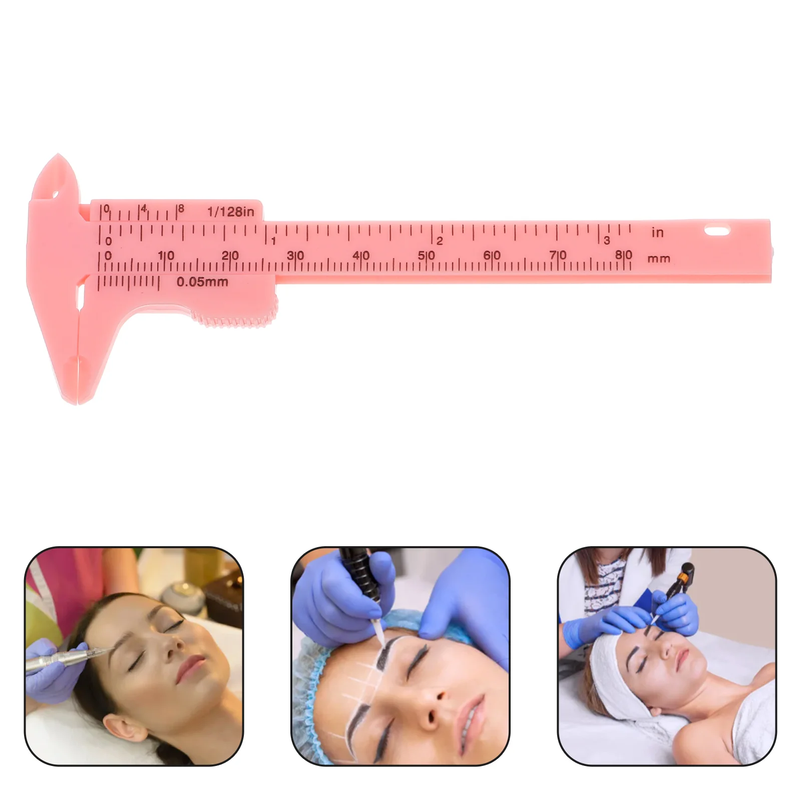 Eyebrow Tattoo Ruler Small Calipers Portable Measuring Plastic Tool Makeup Supply Tools
Eyebrow Tattoo Ruler Small Calipers Portable Measuring Plastic Tool Makeup Supply Tools