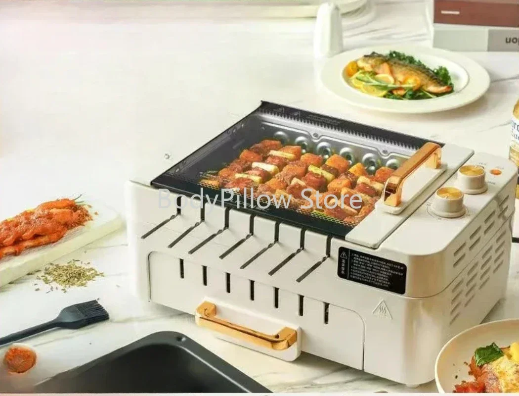 Skewer Barbecue Grill Home Automatic Rotating Multifunctional Indoor Electric Grill Light Smoke Barbecue Machine G-26
Skewer Barbecue Grill Home Automatic Rotating Multifunctional Indoor Electric Grill Light Smoke Barbecue Machine G-26