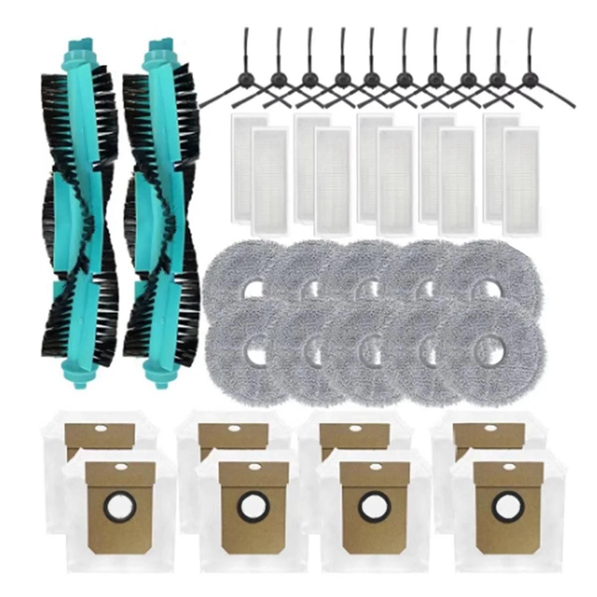 Brush for Cecotec Conga 11090 Spin Revolution Replacement Accessories Parts Hepa Filter Mop Cloth Rag Accesorios
Brush for Cecotec Conga 11090 Spin Revolution Replacement Accessories Parts Hepa Filter Mop Cloth Rag Accesorios