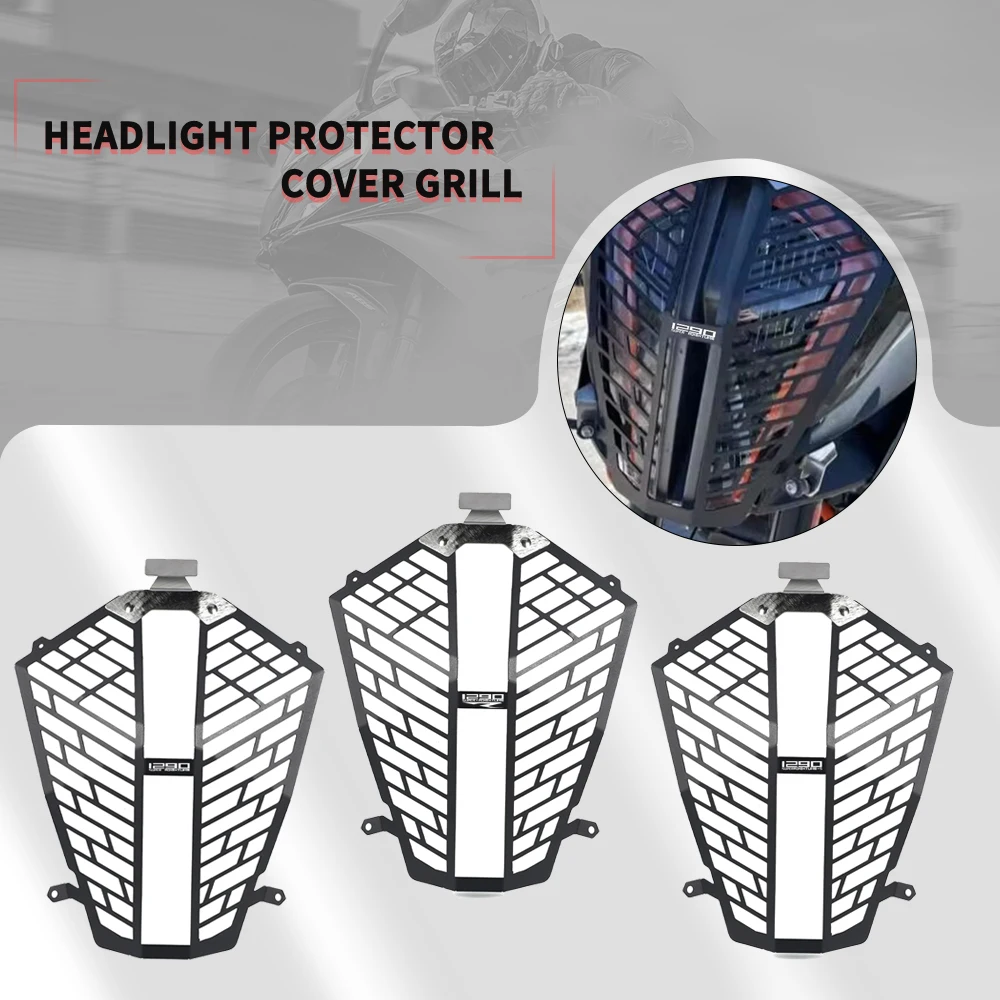 New Motorcycle Headlight Protector Grille Guard Cover For 1290 Super Adventure ADV S R 2017-2021 2020 2019 2018 Protection Grill
New Motorcycle Headlight Protector Grille Guard Cover For 1290 Super Adventure ADV S R 2017-2021 2020 2019 2018 Protection Grill